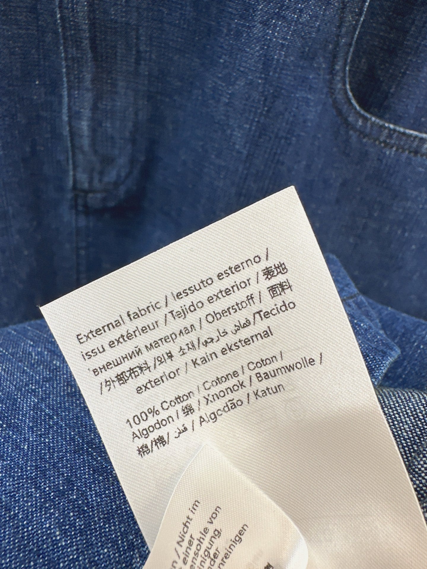 Val 25ss denim shirt dress