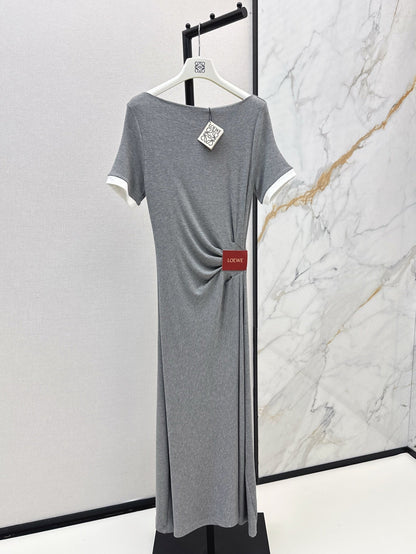 Loe 25ss pleated dress