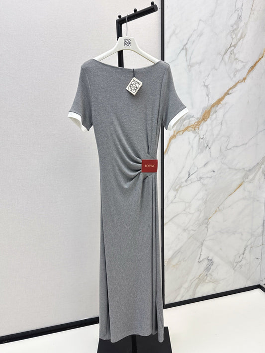 Loe 25ss pleated dress
