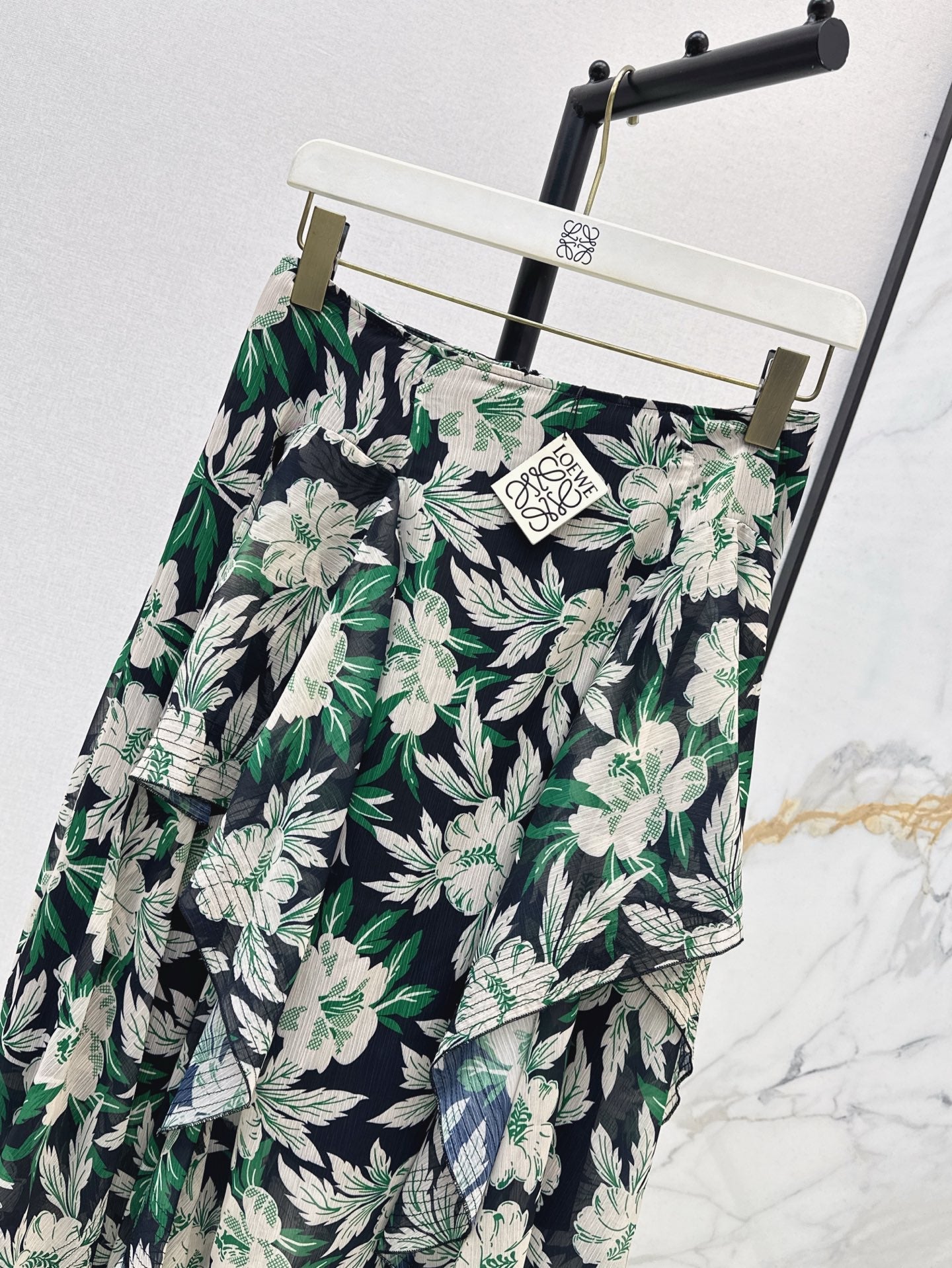 Loe 25ss printed skirt