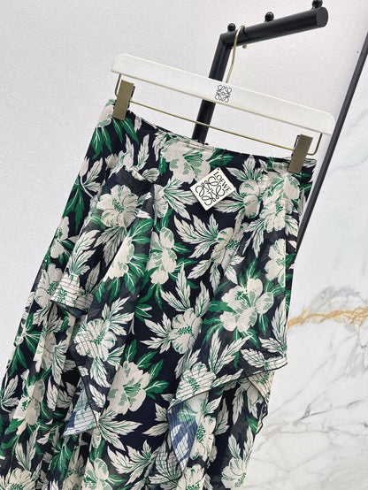 Loe 25ss printed skirt