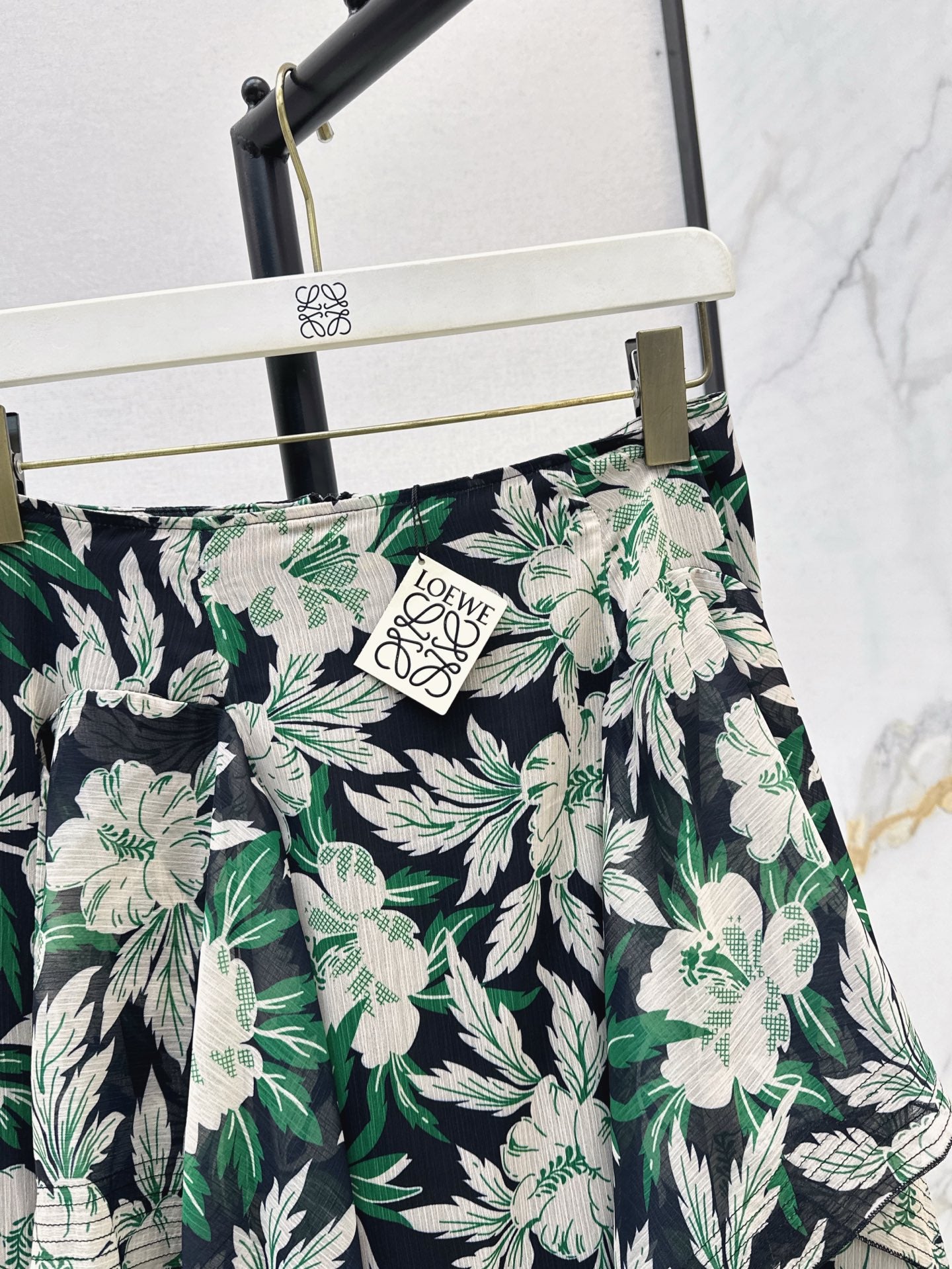 Loe 25ss printed skirt