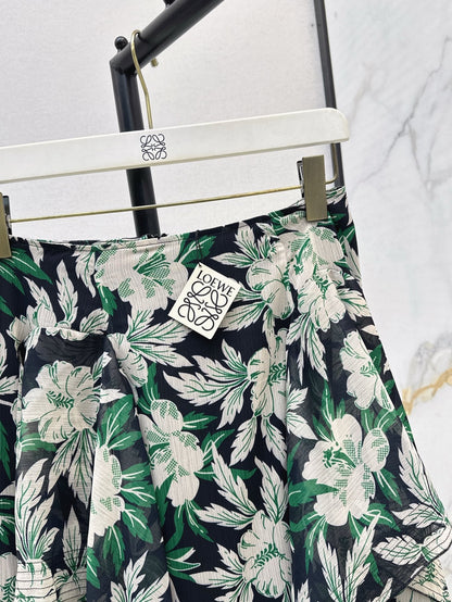 Loe 25ss printed skirt