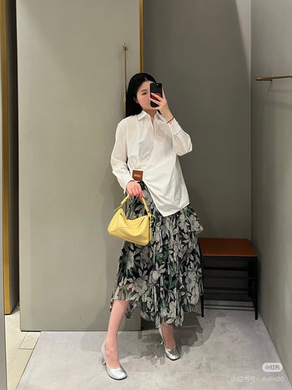Loe 25ss printed skirt