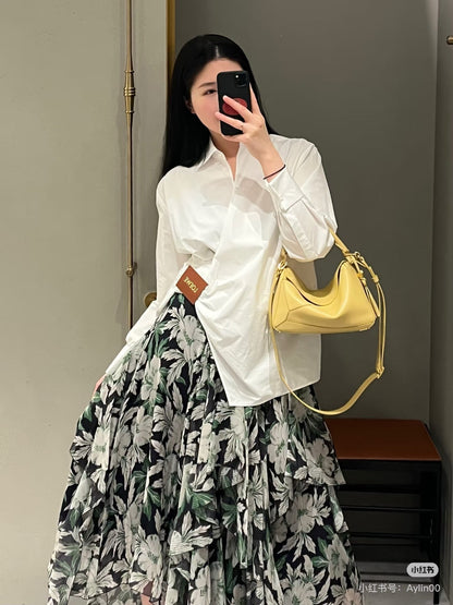 Loe 25ss printed skirt