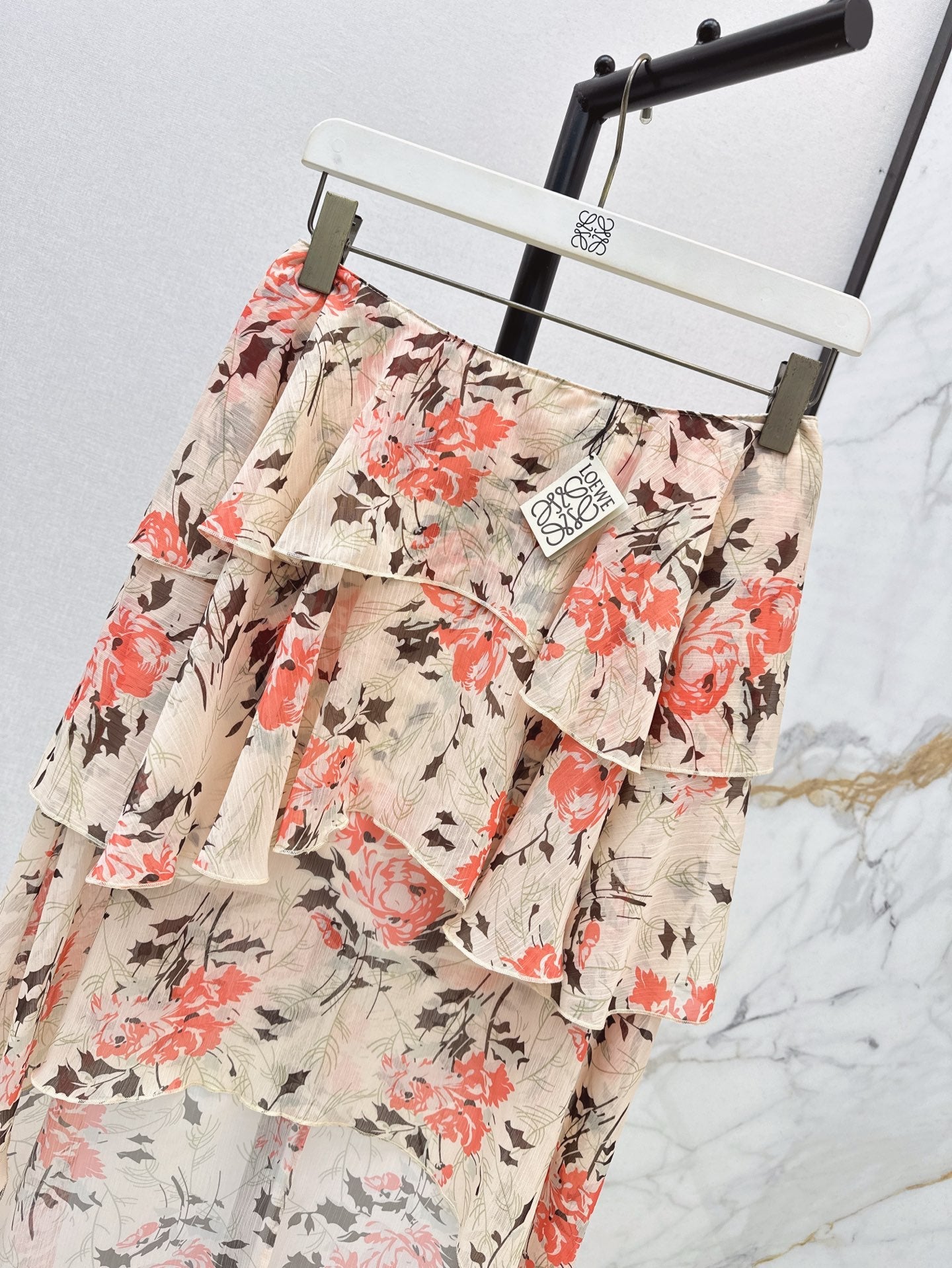 Loe 25ss printed skirt
