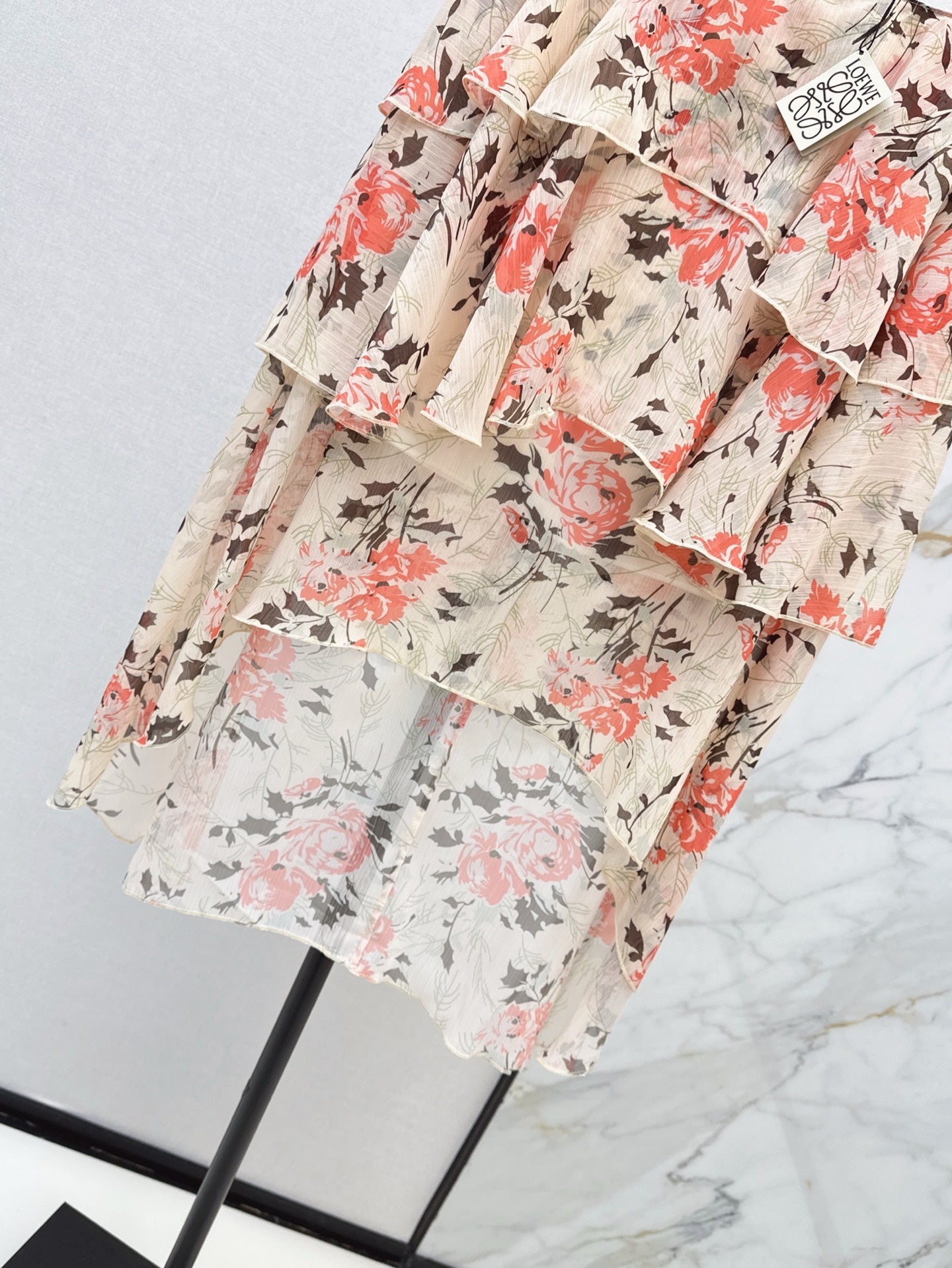 Loe 25ss printed skirt