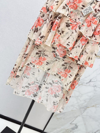 Loe 25ss printed skirt