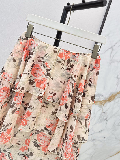 Loe 25ss printed skirt