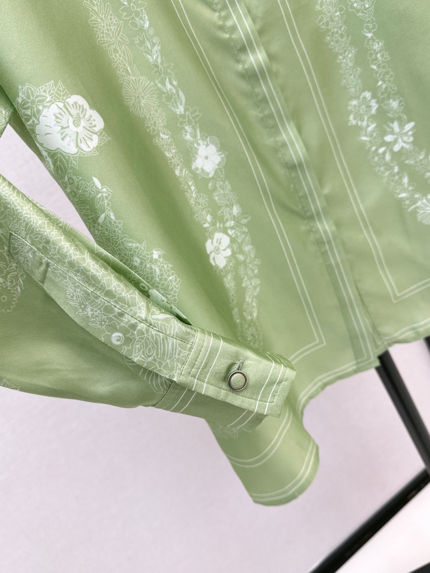 H 25ss silk shirt