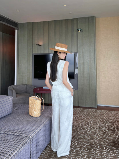 Lo 25ss linen pants