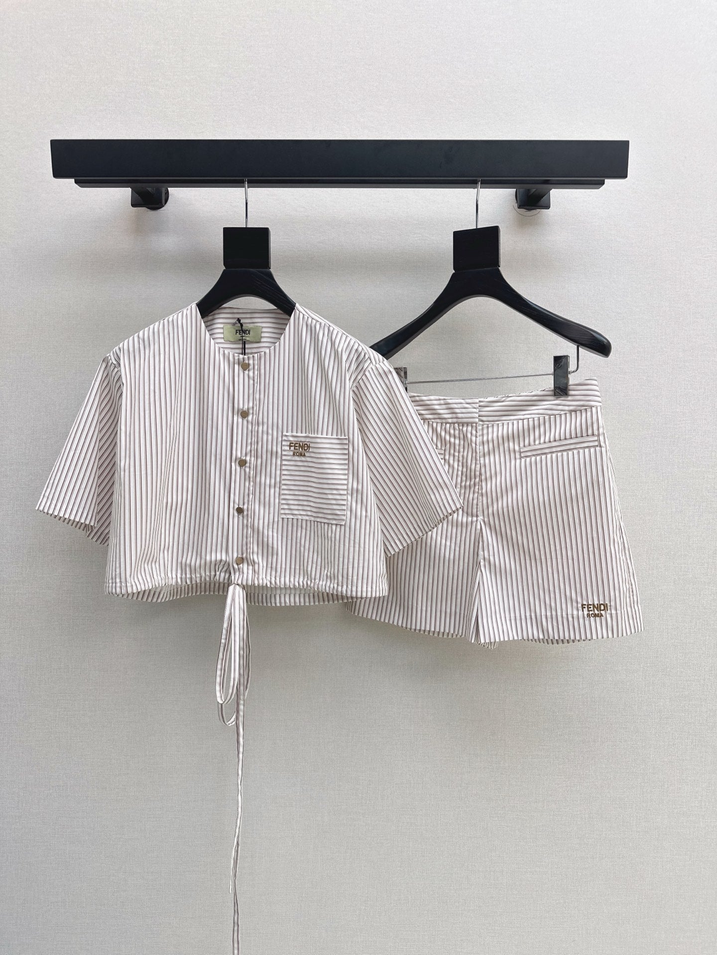 F 25ss drawstring short set