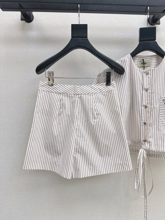 F 25ss drawstring short set