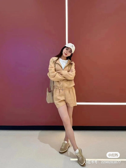 Lo linen jacket set