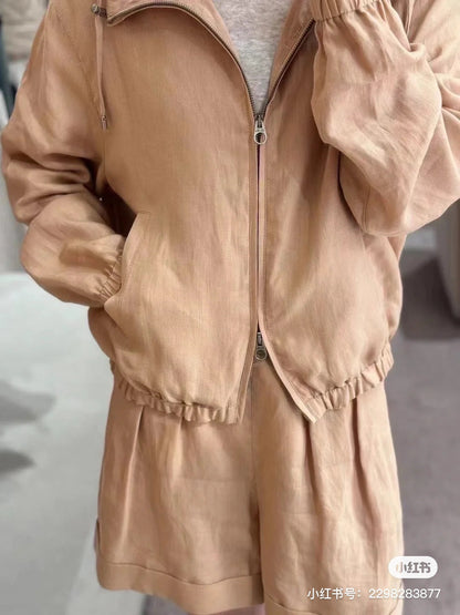 Lo linen jacket set