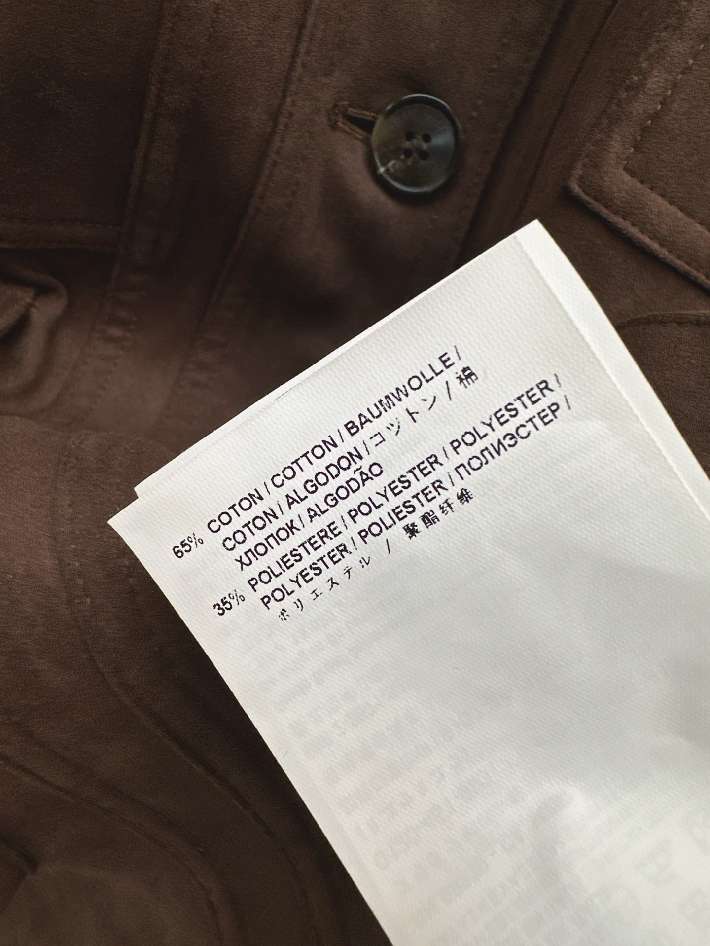 M 25SS trench coat