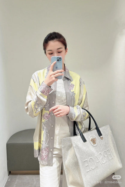 Ve 25ss Silk shirt