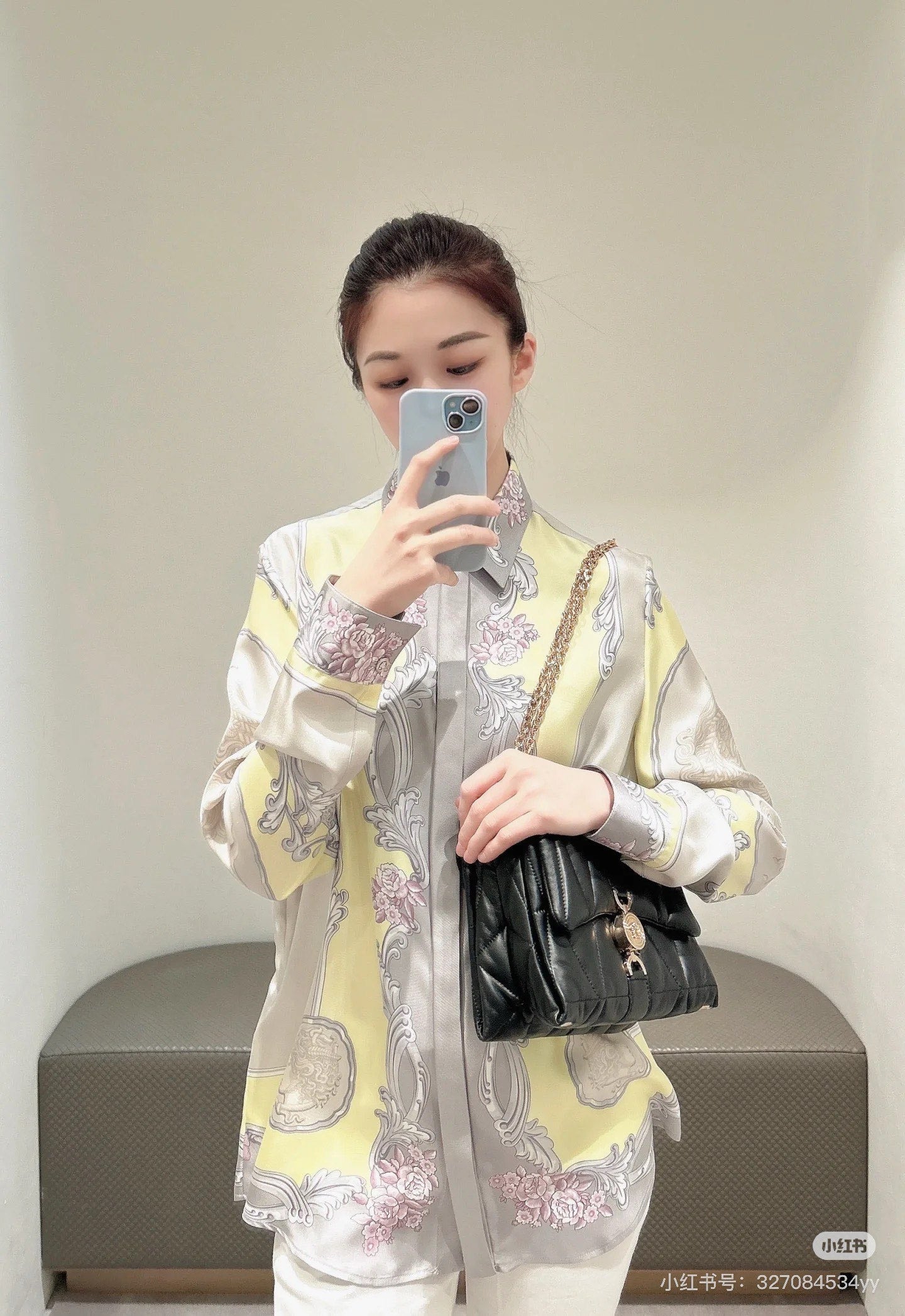 Ve 25ss Silk shirt