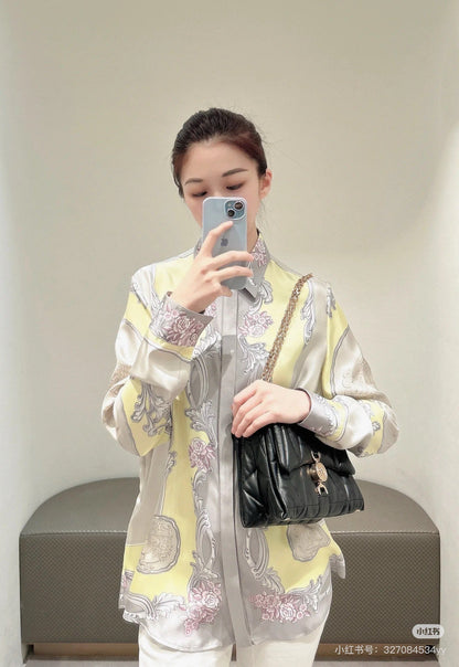 Ve 25ss Silk shirt