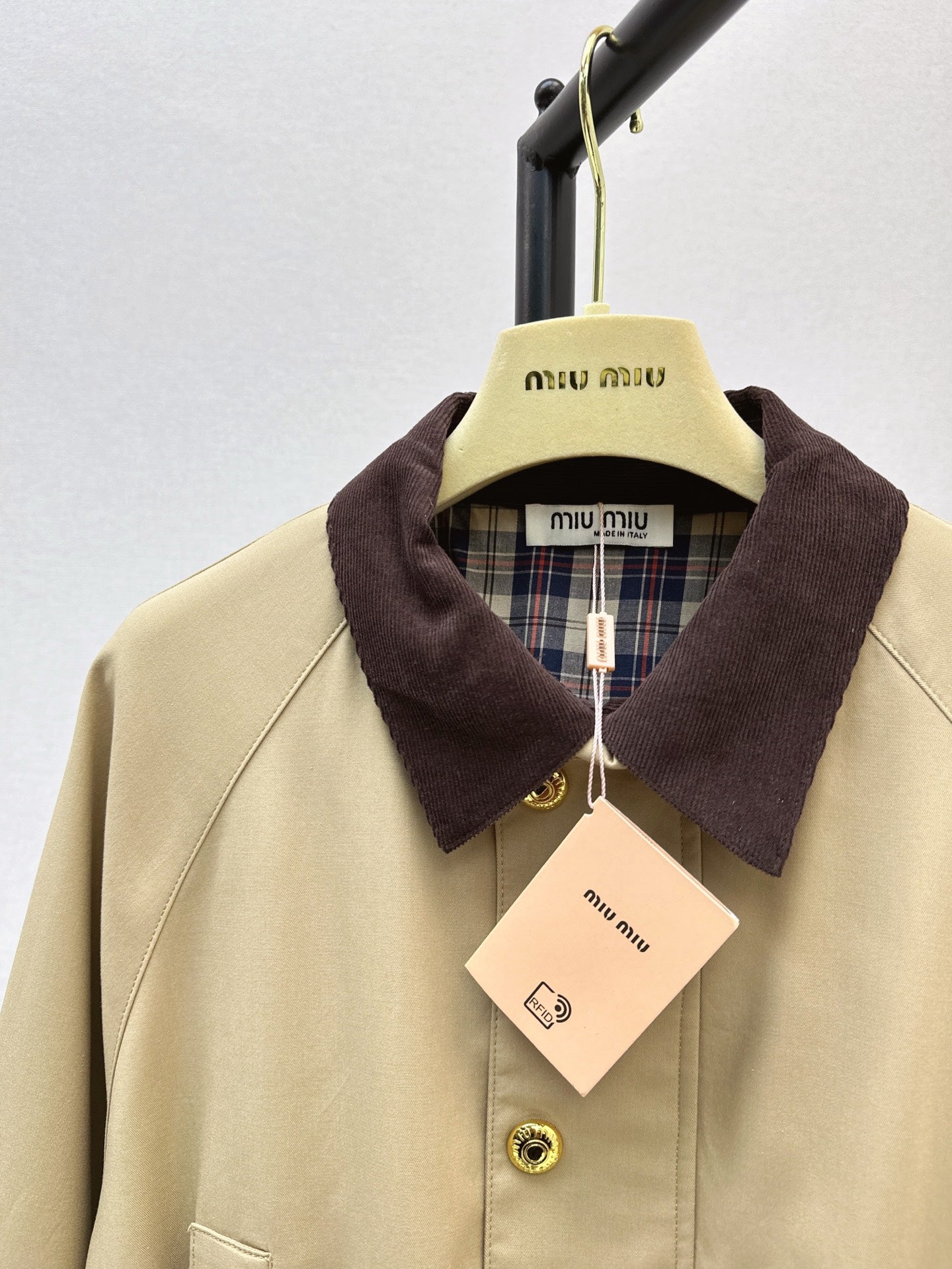 Mi 25ss cargo trench coat