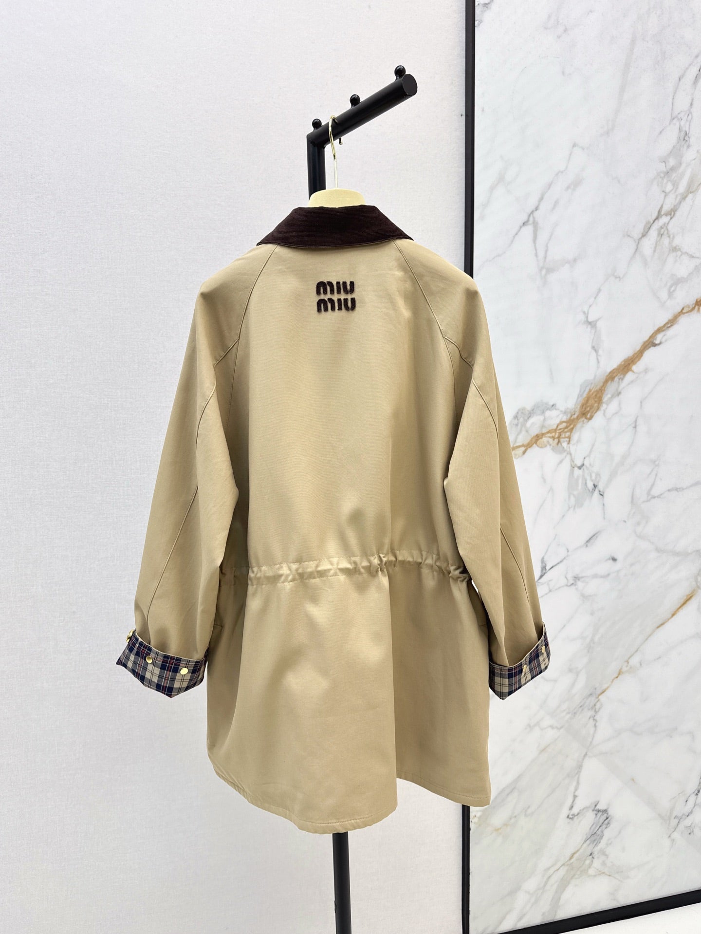 Mi 25ss cargo trench coat