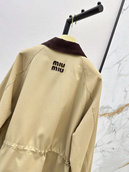 Mi 25ss cargo trench coat