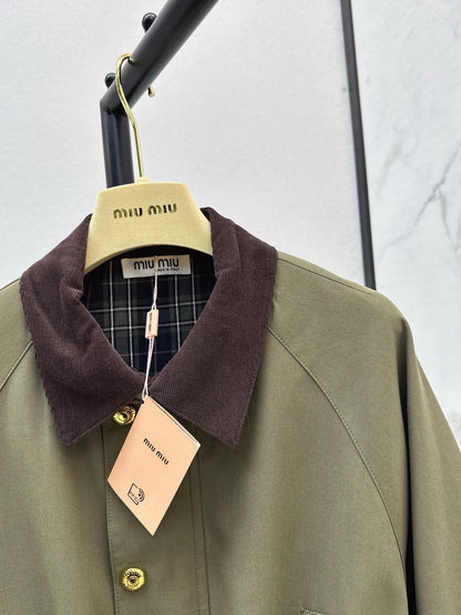 Mi 25ss cargo trench coat