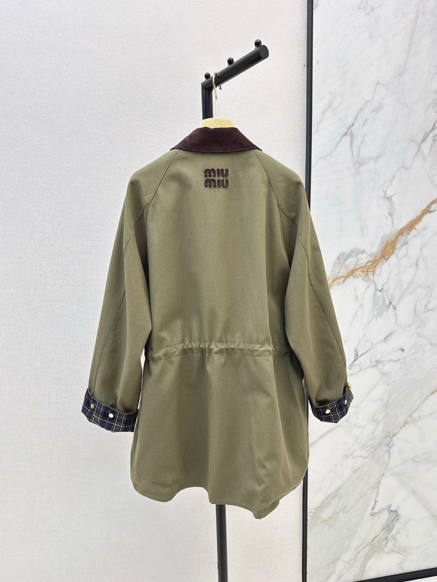 Mi 25ss cargo trench coat