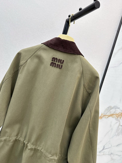 Mi 25ss cargo trench coat