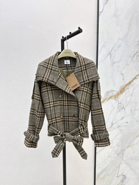 BU 24fw wool trench coat
