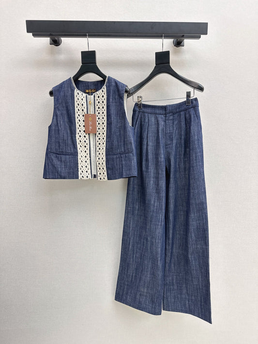 Lo 25ss linen woven set