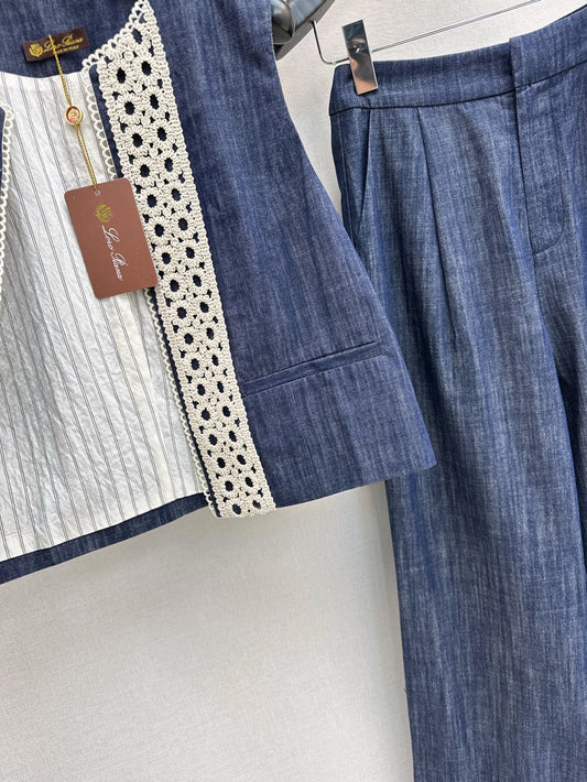 Lo 25ss linen woven set