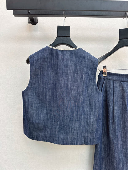 Lo 25ss linen woven set