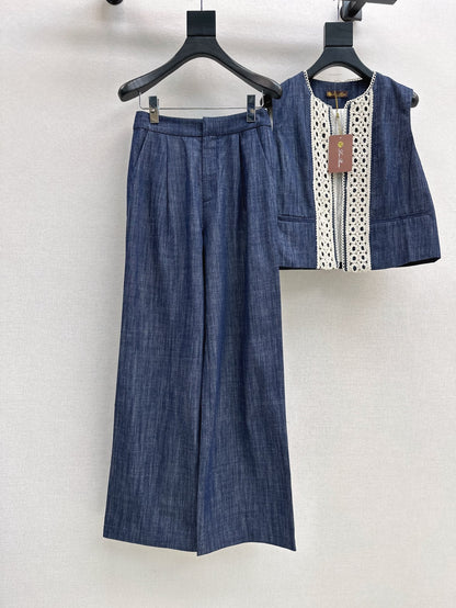 Lo 25ss linen woven set