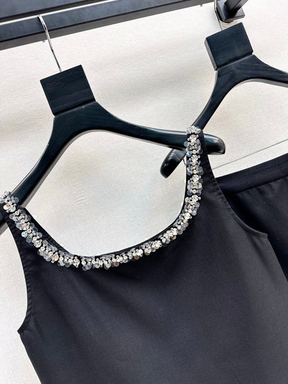G 25ss beaded camisole set