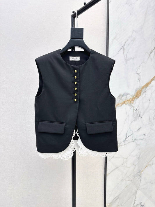 Ce 25ss lace vest
