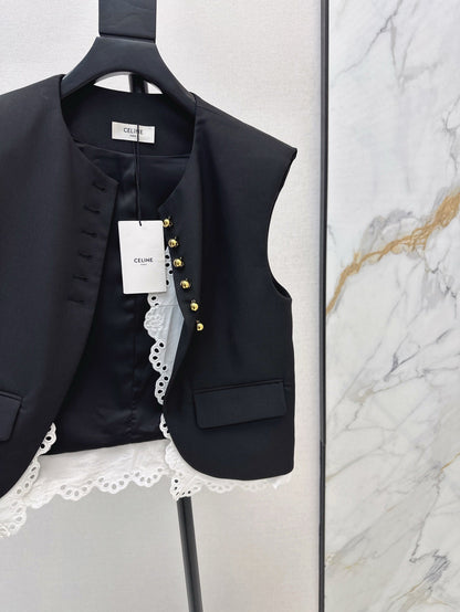 Ce 25ss lace vest