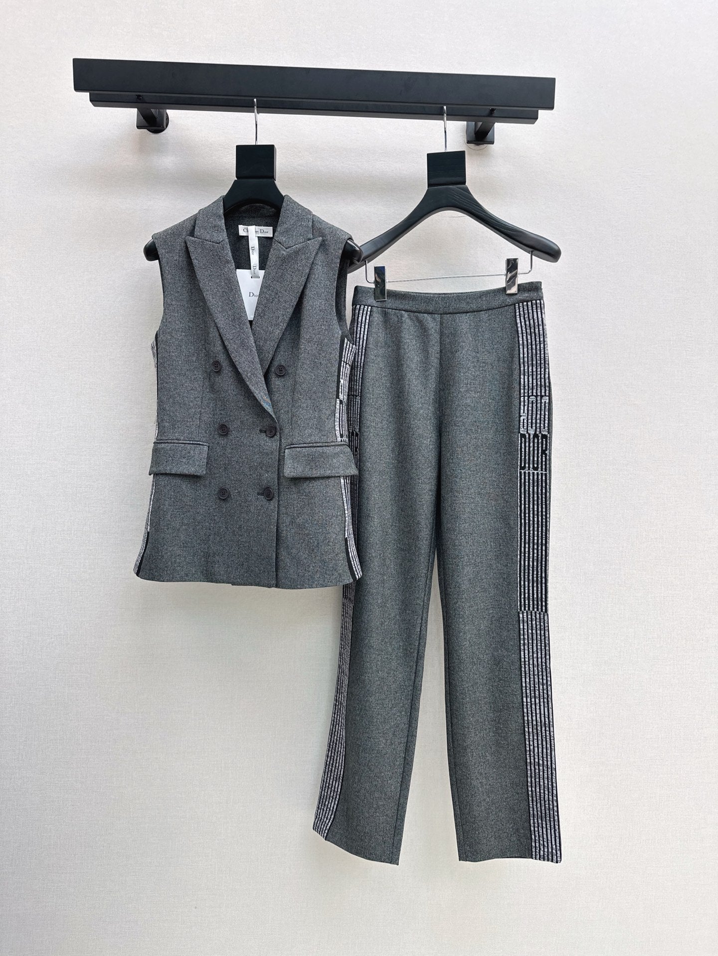 D 25ss vest suit pants set