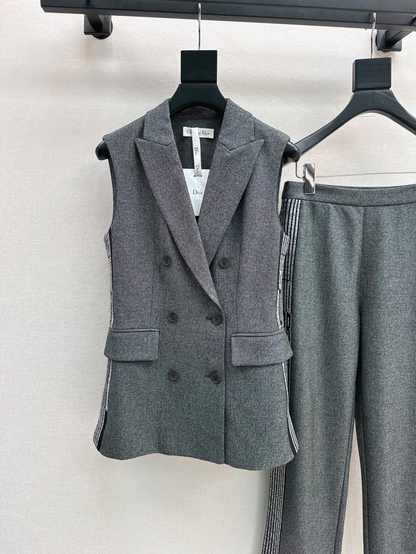 D 25ss vest suit pants set