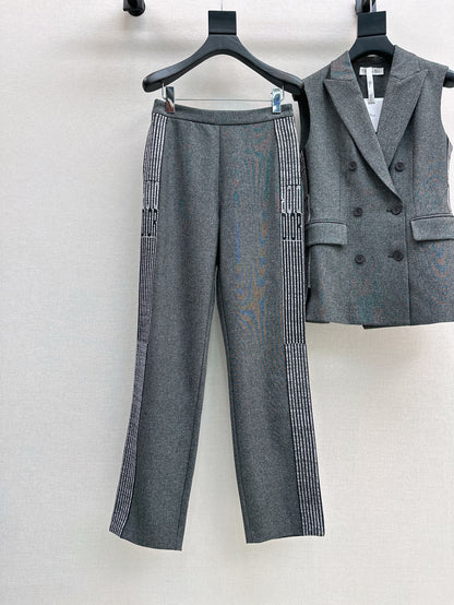 D 25ss vest suit pants set