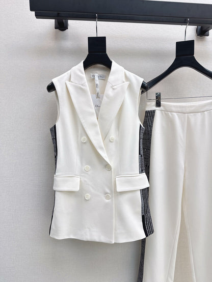 D 25ss vest suit pants set