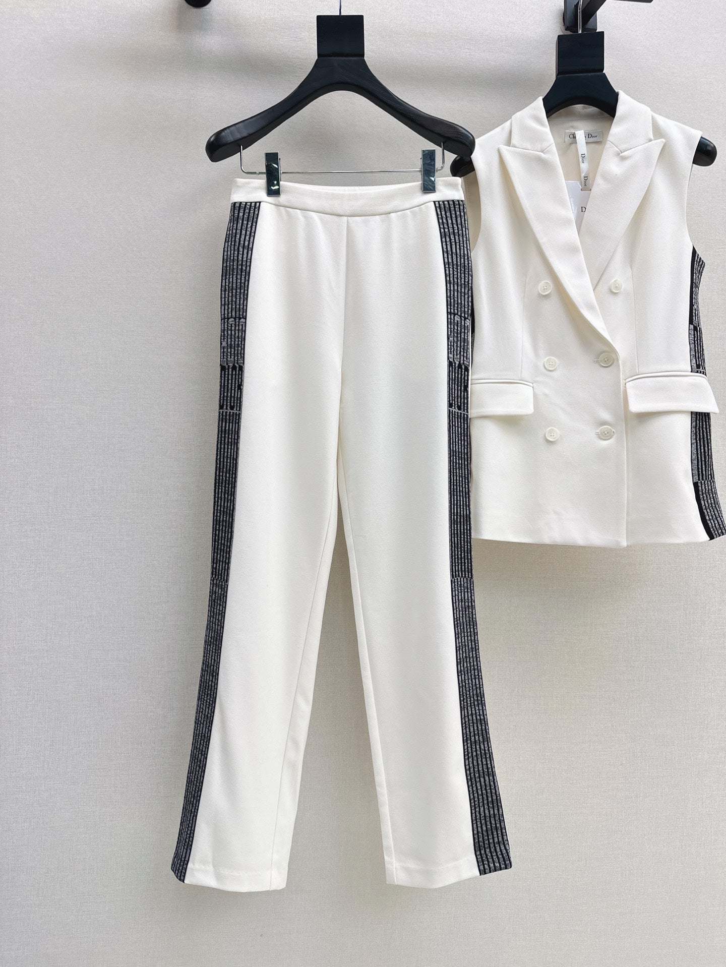D 25ss vest suit pants set