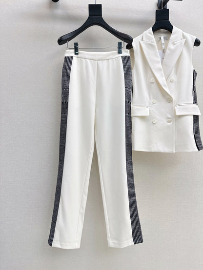 D 25ss vest suit pants set