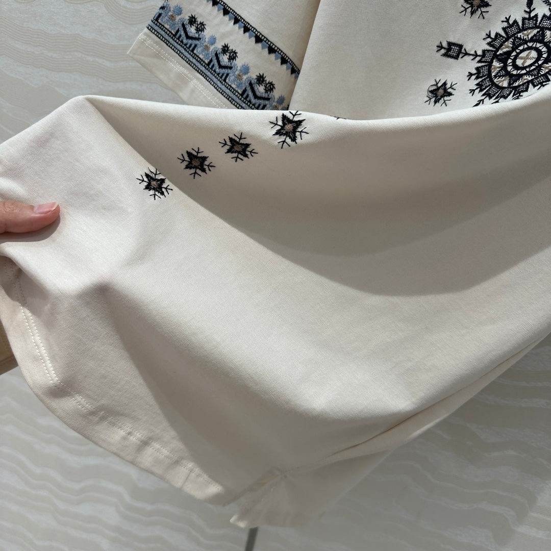 ma 25ss embroidered t-shirt