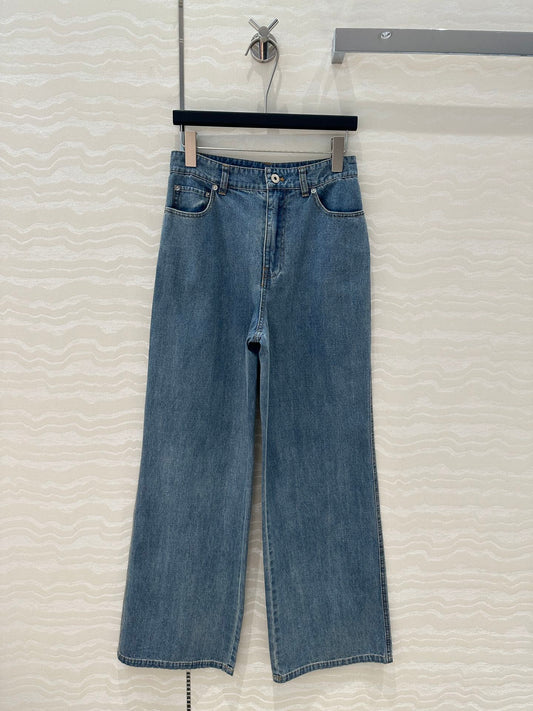 M 25SS embroidered jeans