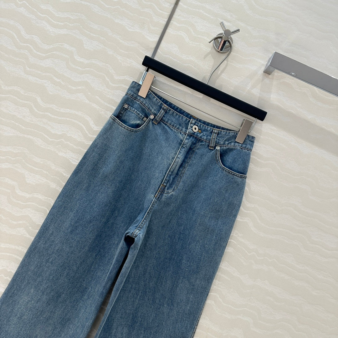 M 25SS embroidered jeans