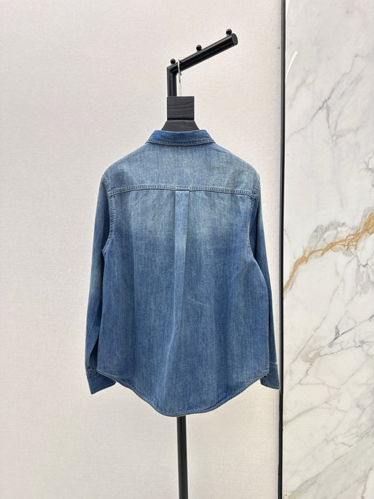 P 25ss denim shirt
