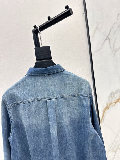 P 25ss denim shirt