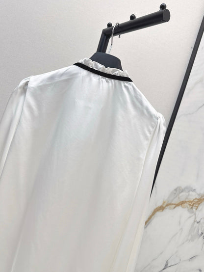 D 25ss ruffle shirt
