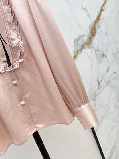 D 25ss ruffle shirt